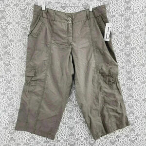 NWT Dalia Collection 100% Cotton Cargo Carpi Pants Women's 14W
